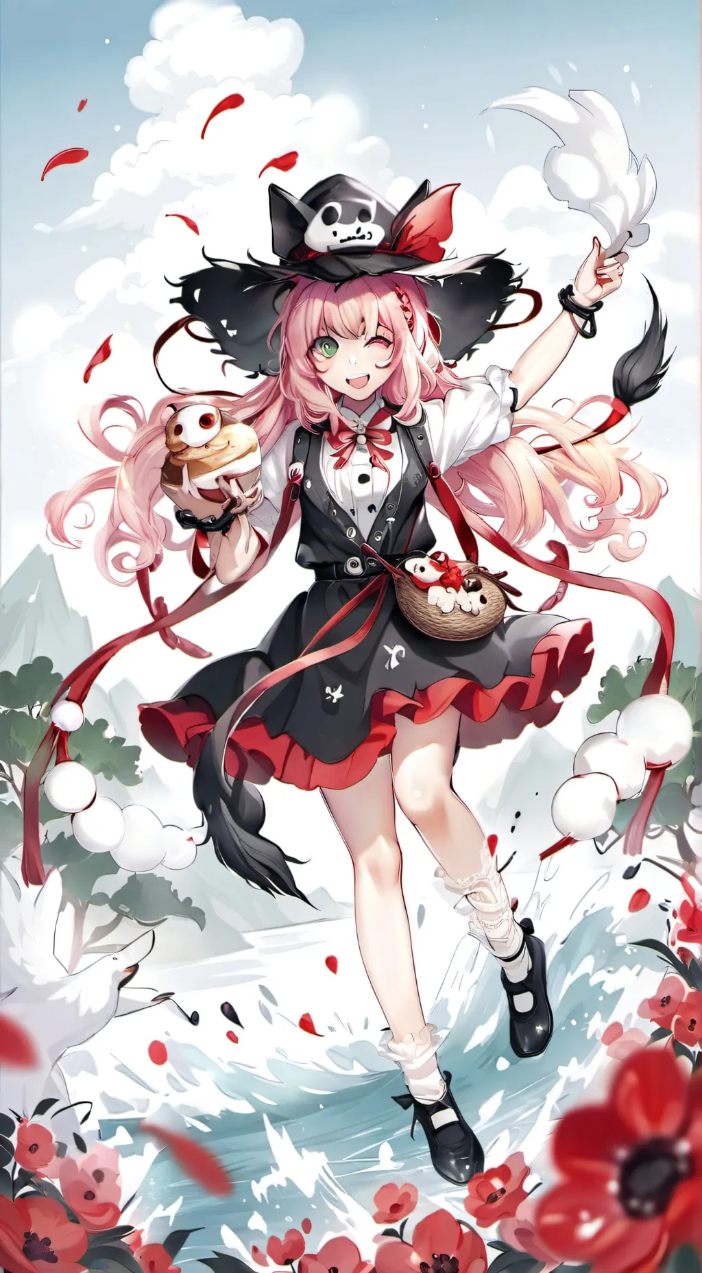 ai character: talkie animador background