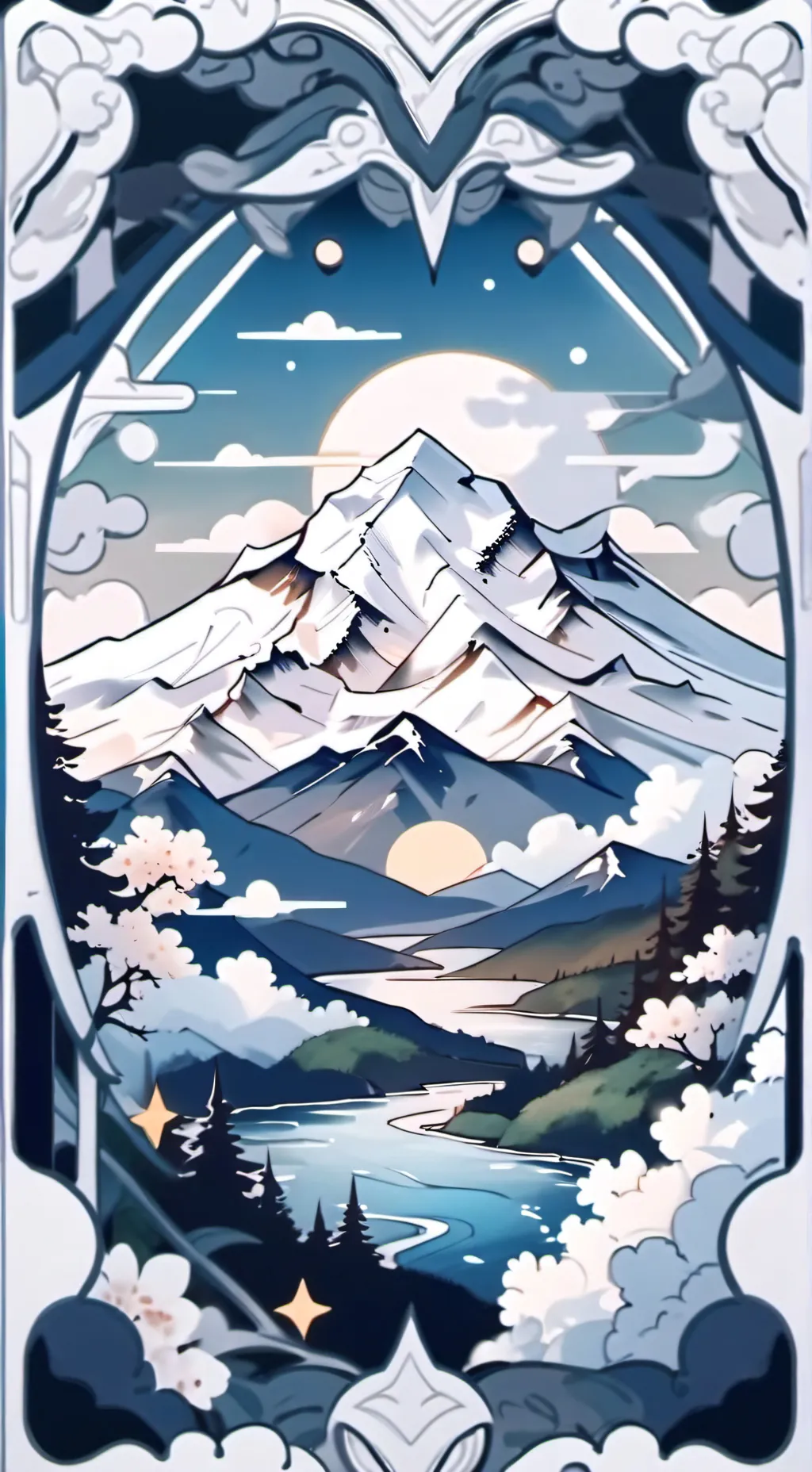 ai character: Kny cheerleader  background