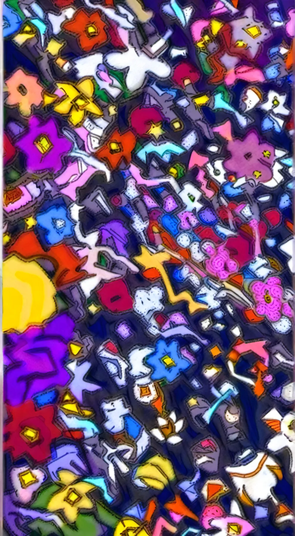 ai character: DW waterpark  background