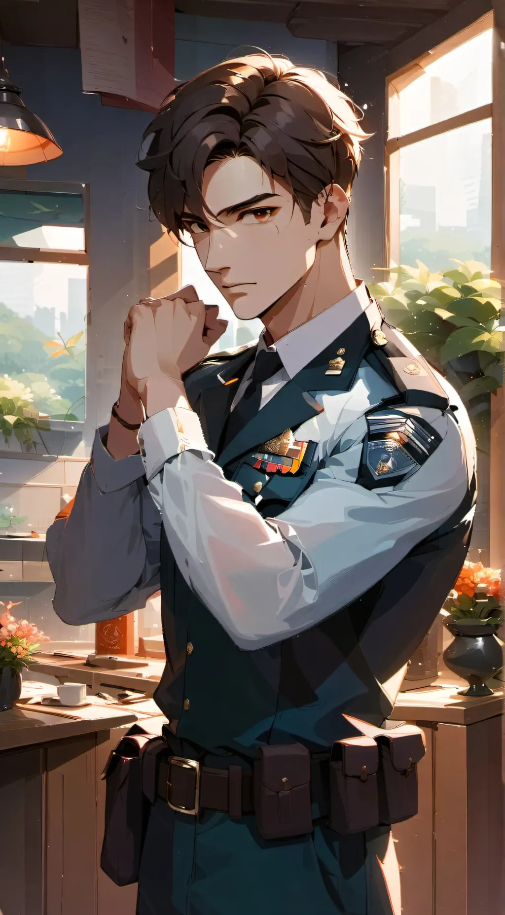 ai character: Boris background