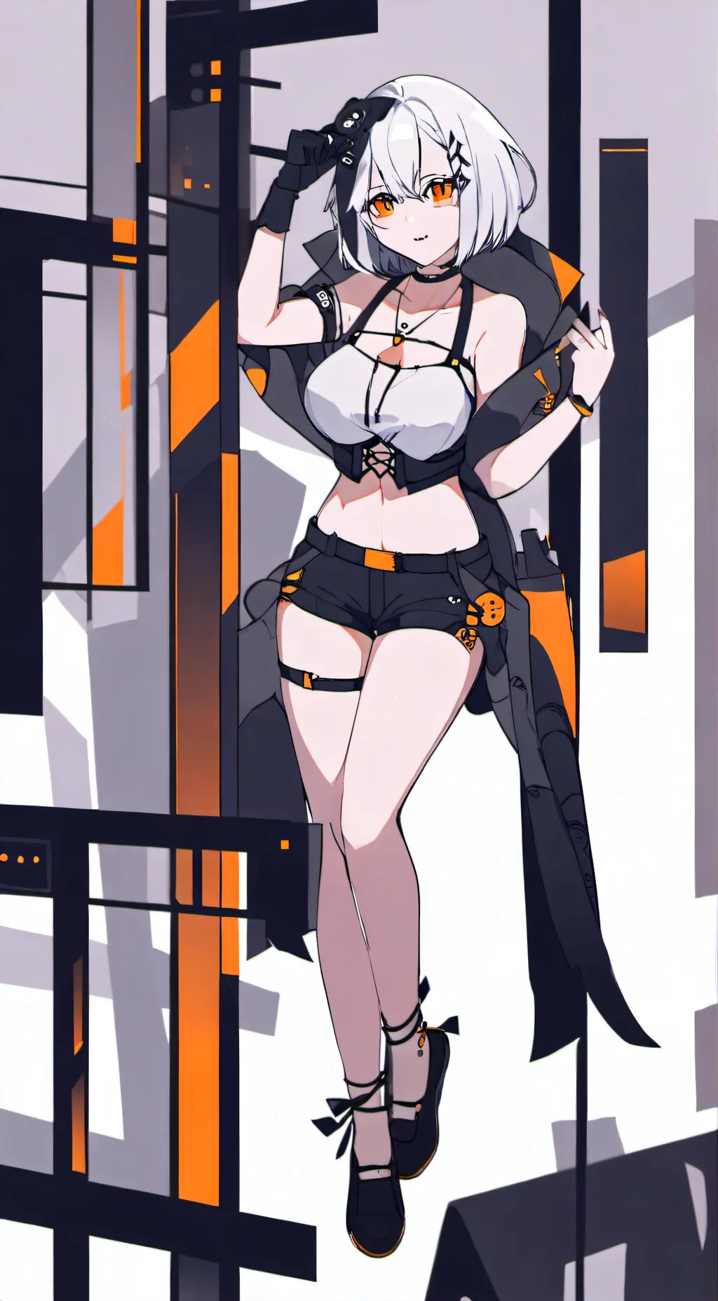 ai character: emma  background