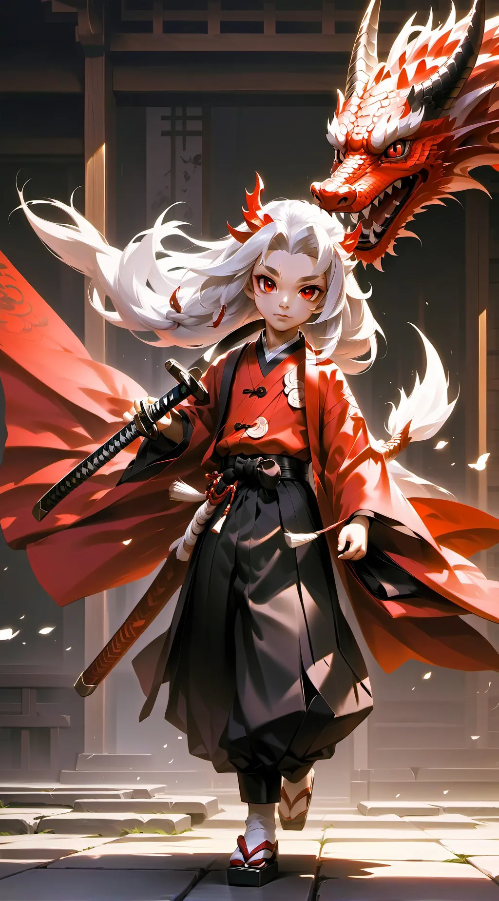 ai character: Enzo  background