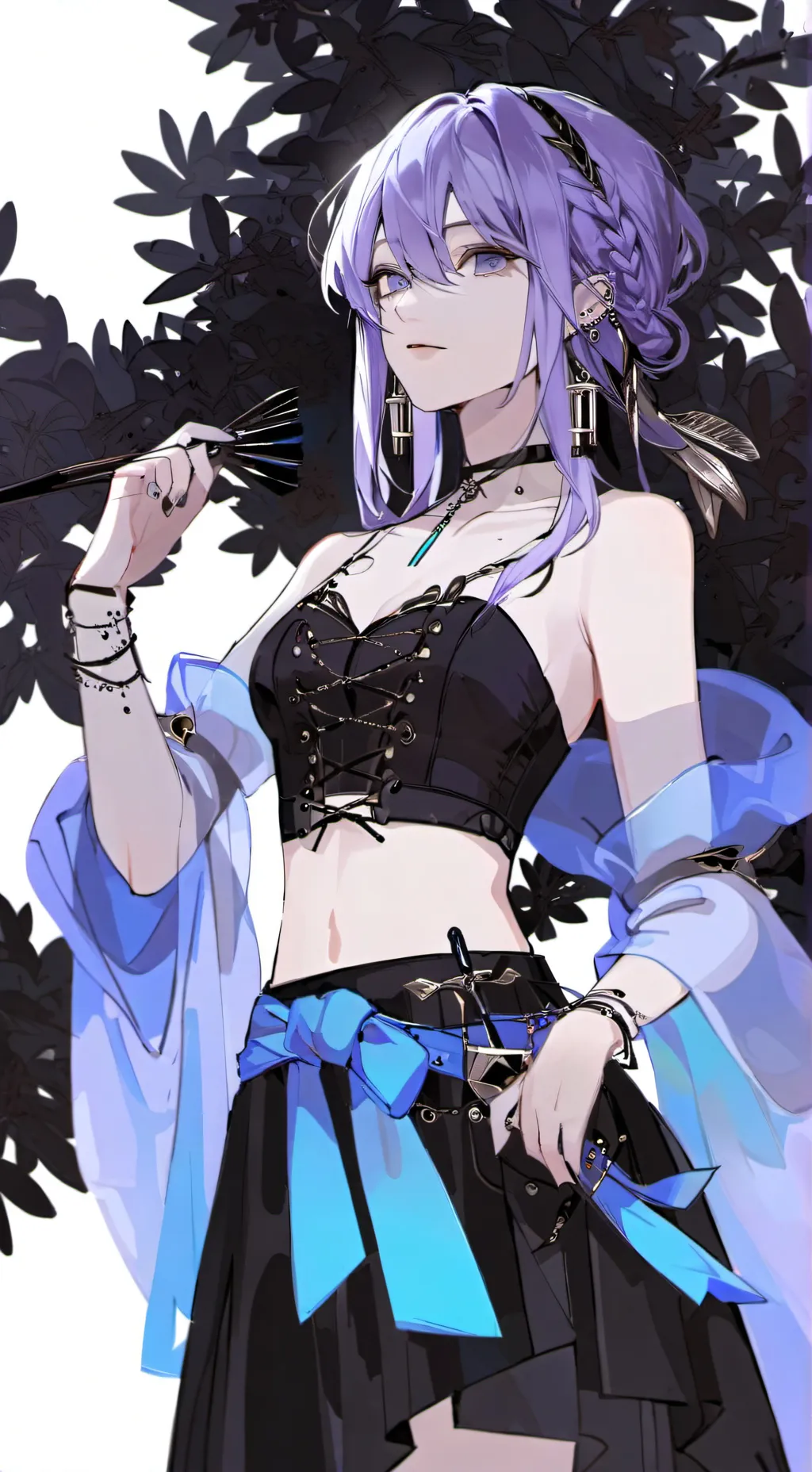 ai character: Layla💜 background