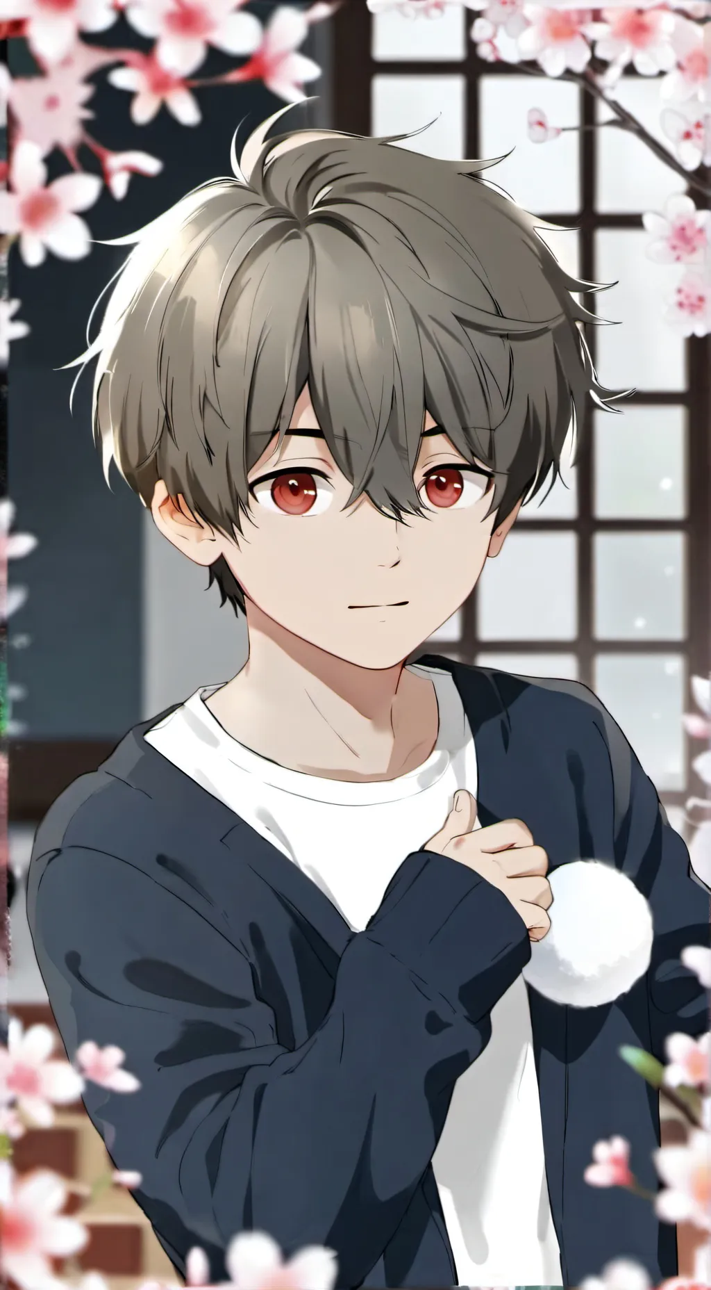 ai character: A sweet boy?.. background