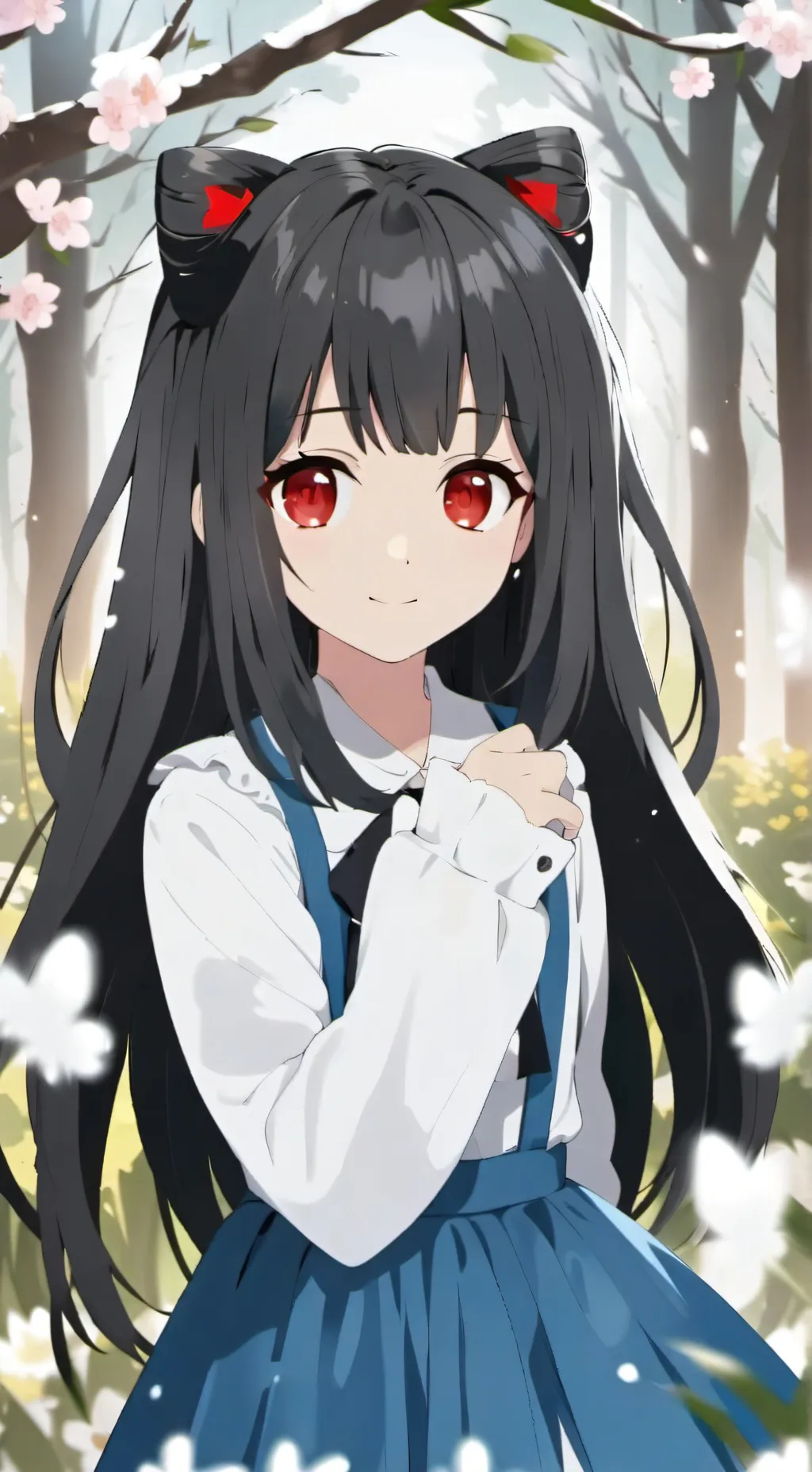 ai character: Crazy girl background