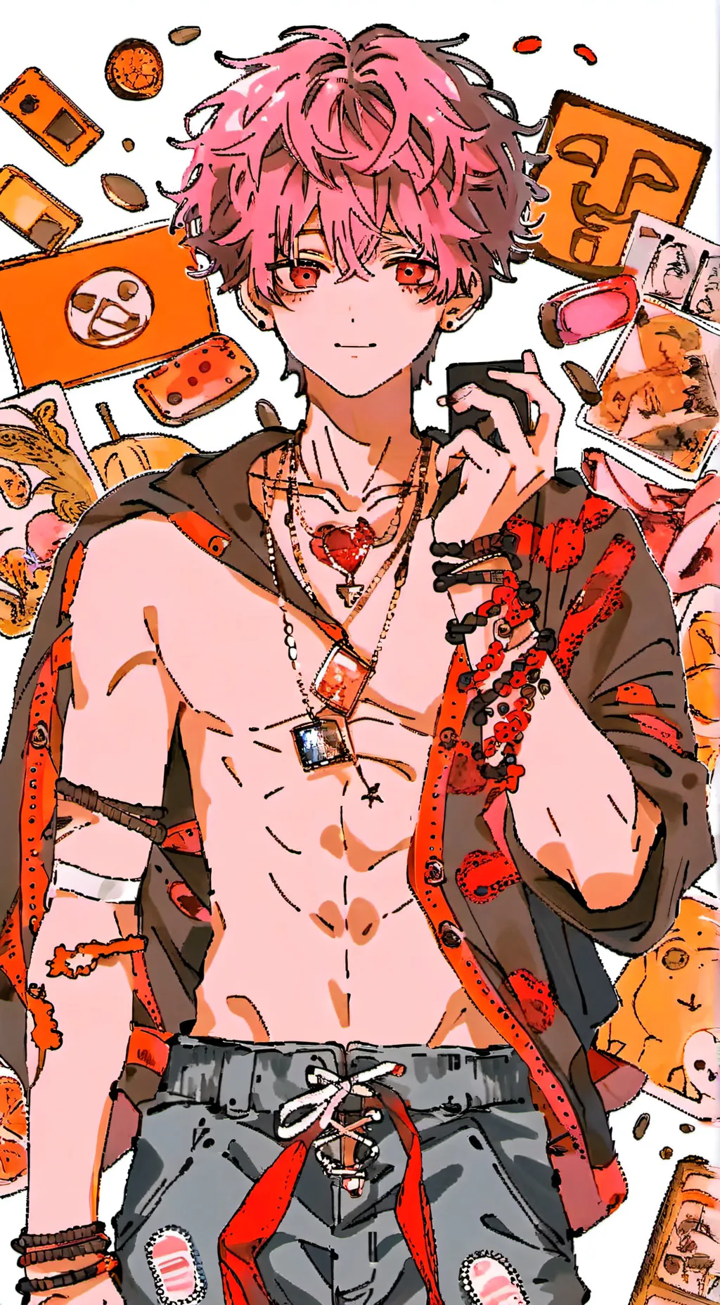 ai character: Zero background