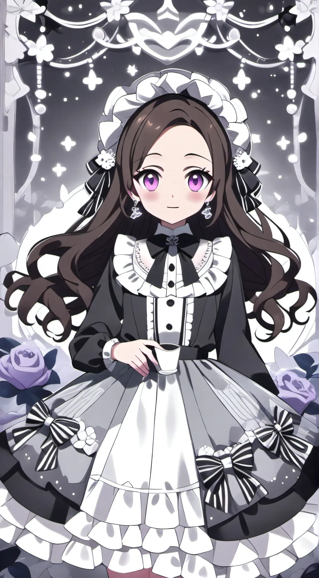 ai character: nezuku kamaso background