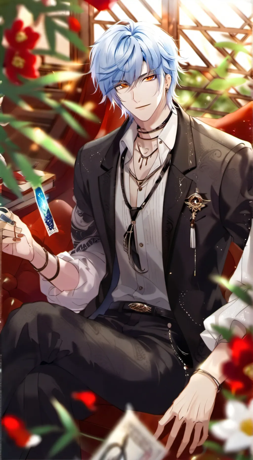 ai character: Izumi background