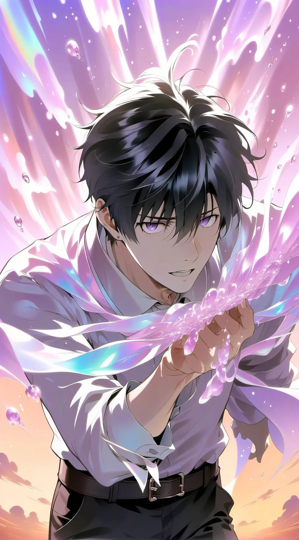 ai character: 珩宇 background