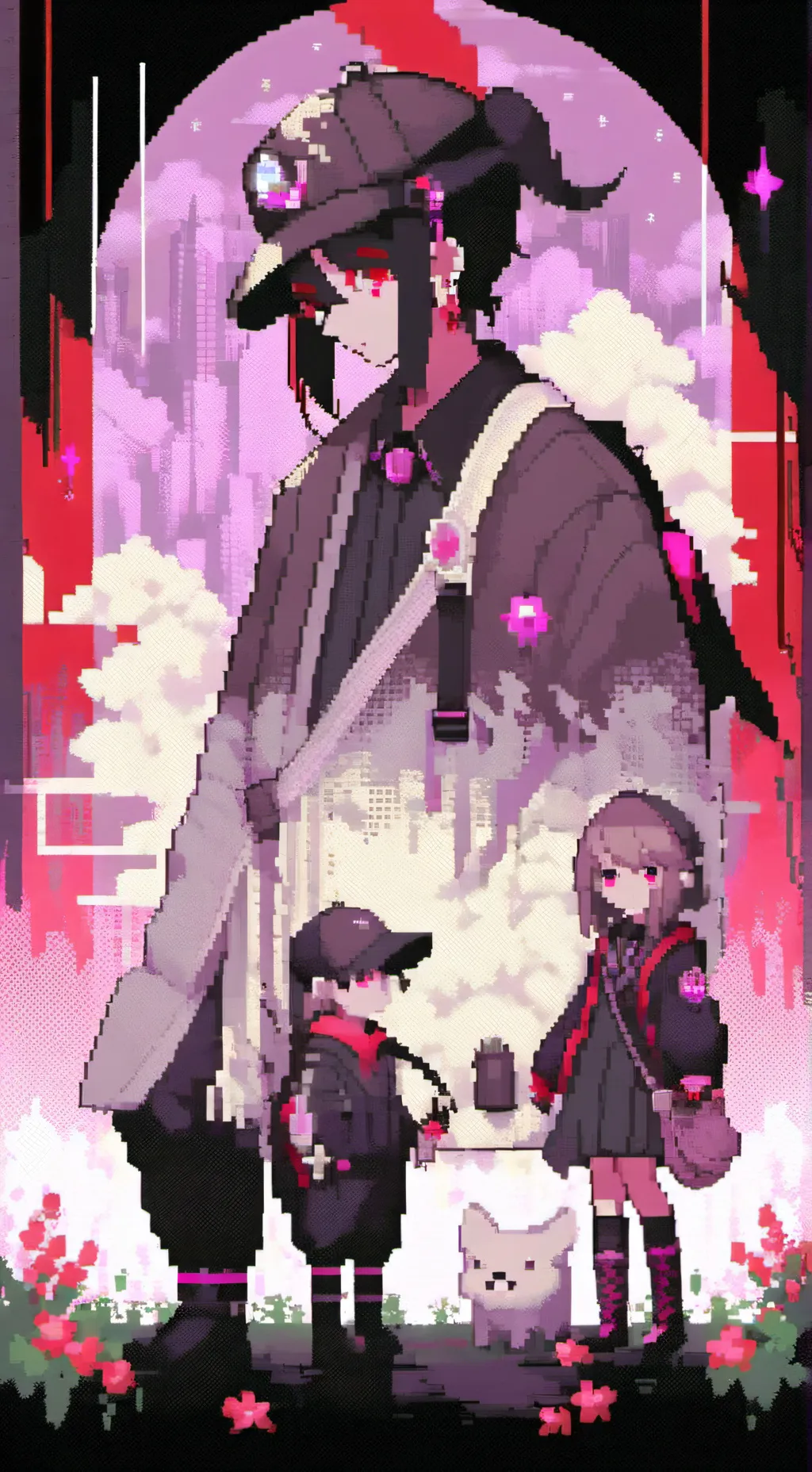 ai character: Dono & momo background