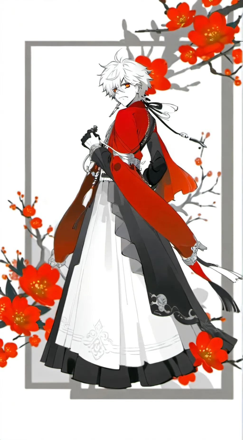 ai character: shoto todoroki 🔥🧊 background