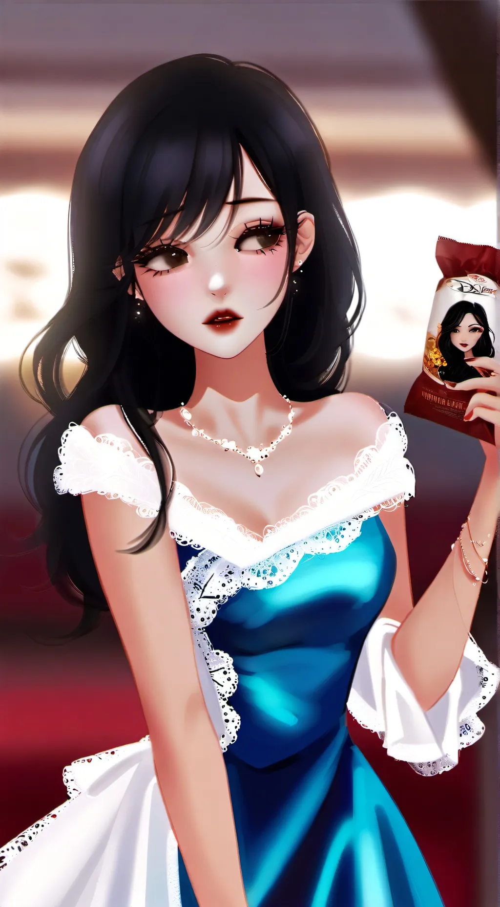 ai character: michel🫶🏻 background