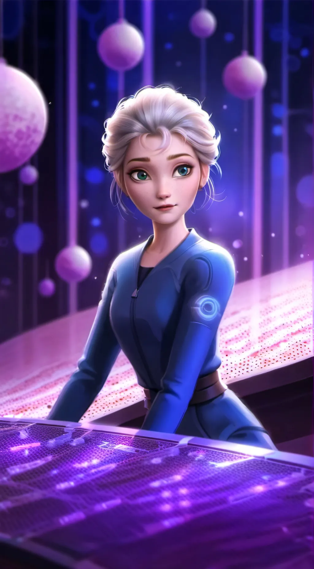 Talkie AI - Chat with Qeen elsa Frozen