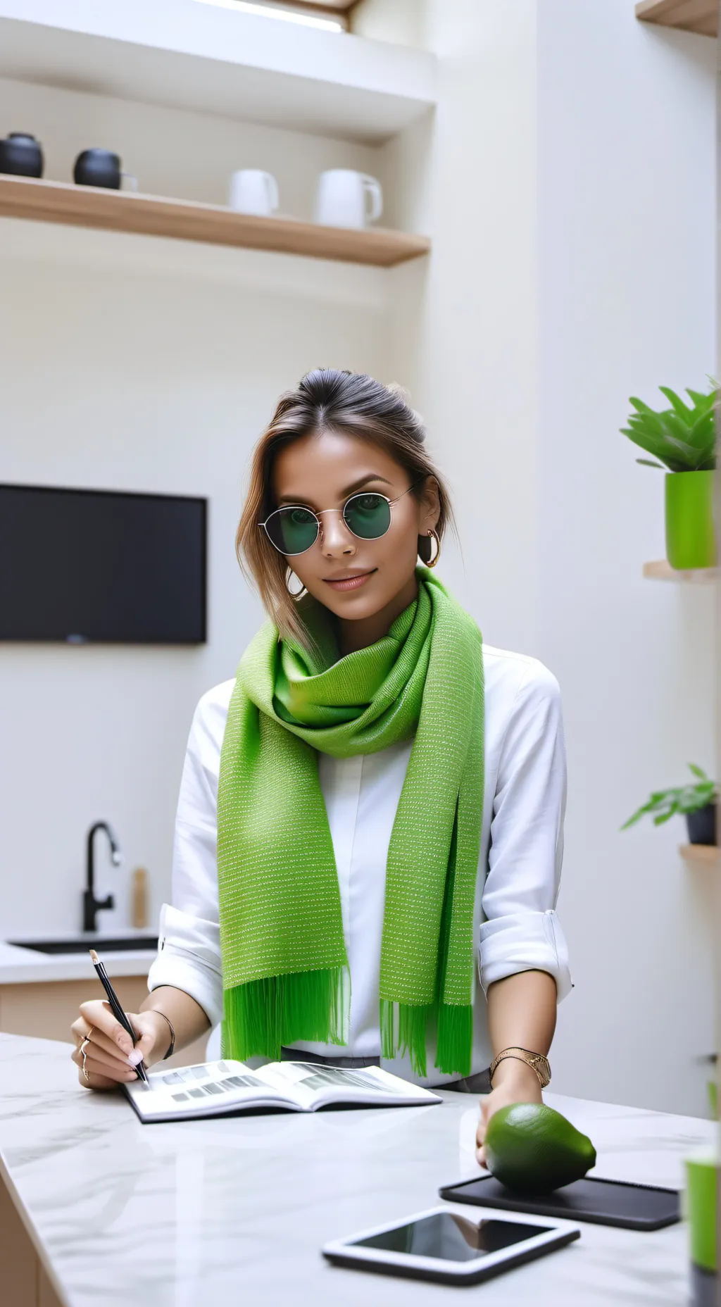 ai character: The Vegan Avocado Enthusiast background