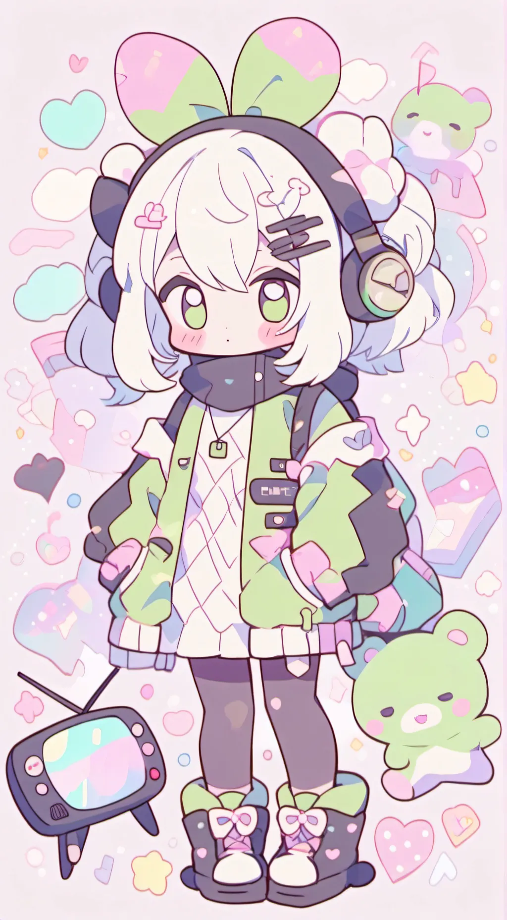 ai character: ~Connie X gigi~ background