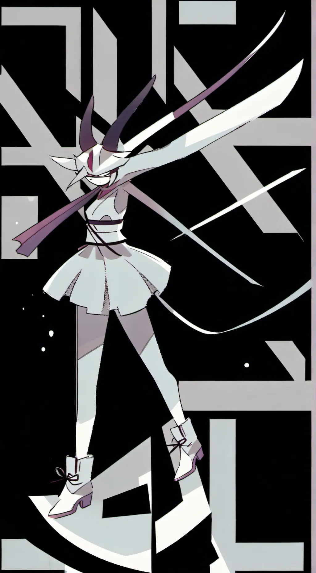 ai character: boney background