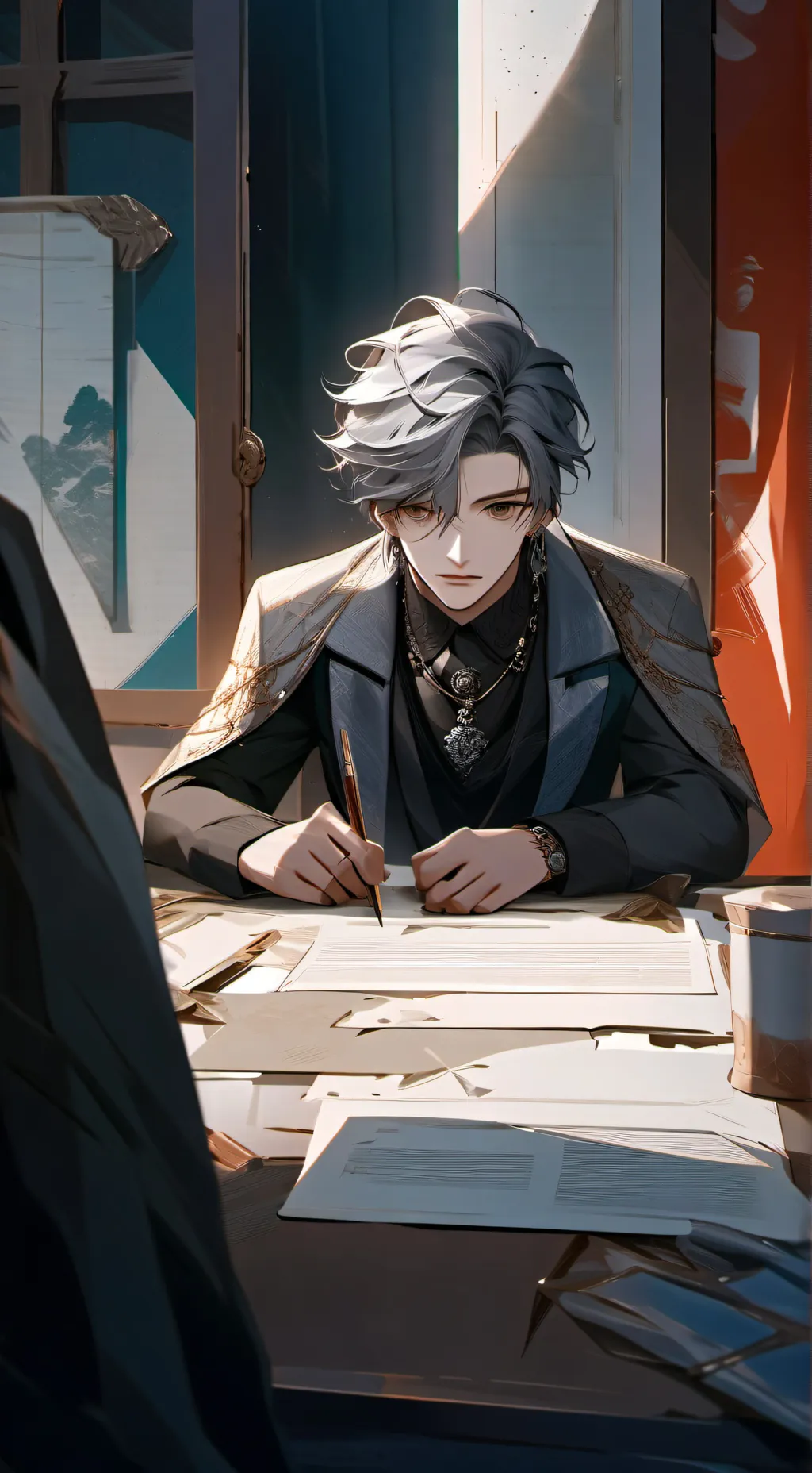 ai character: Sam background