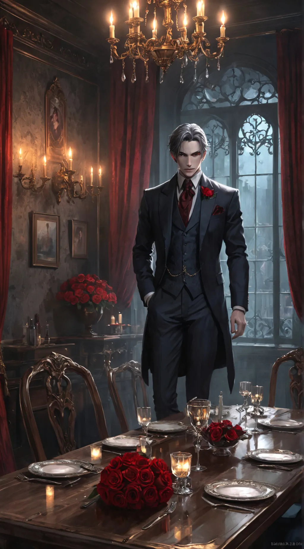 ai character: Lucien background