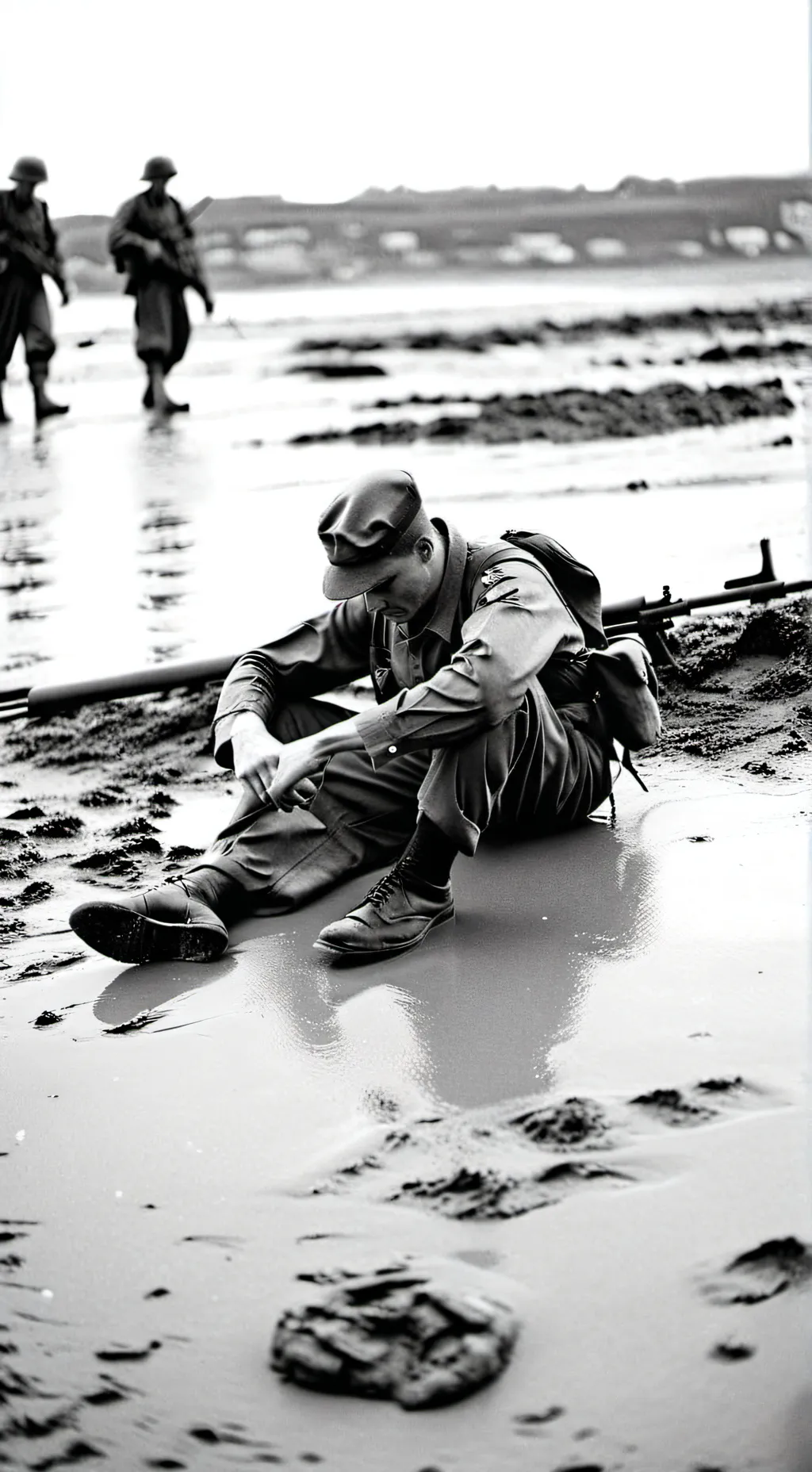 ai character: Md ptsd background