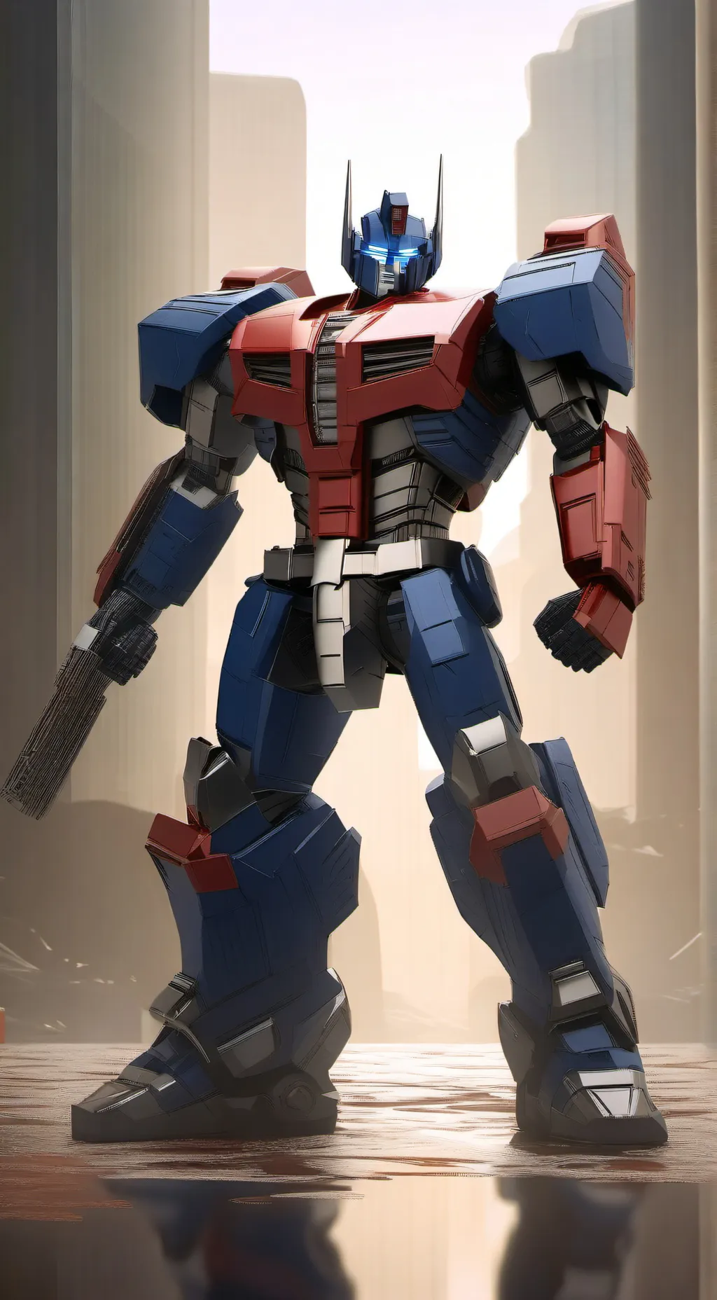 ai character: Optimus background