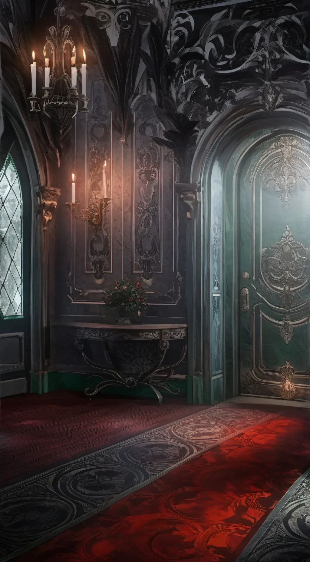 ai character: Room 327 background