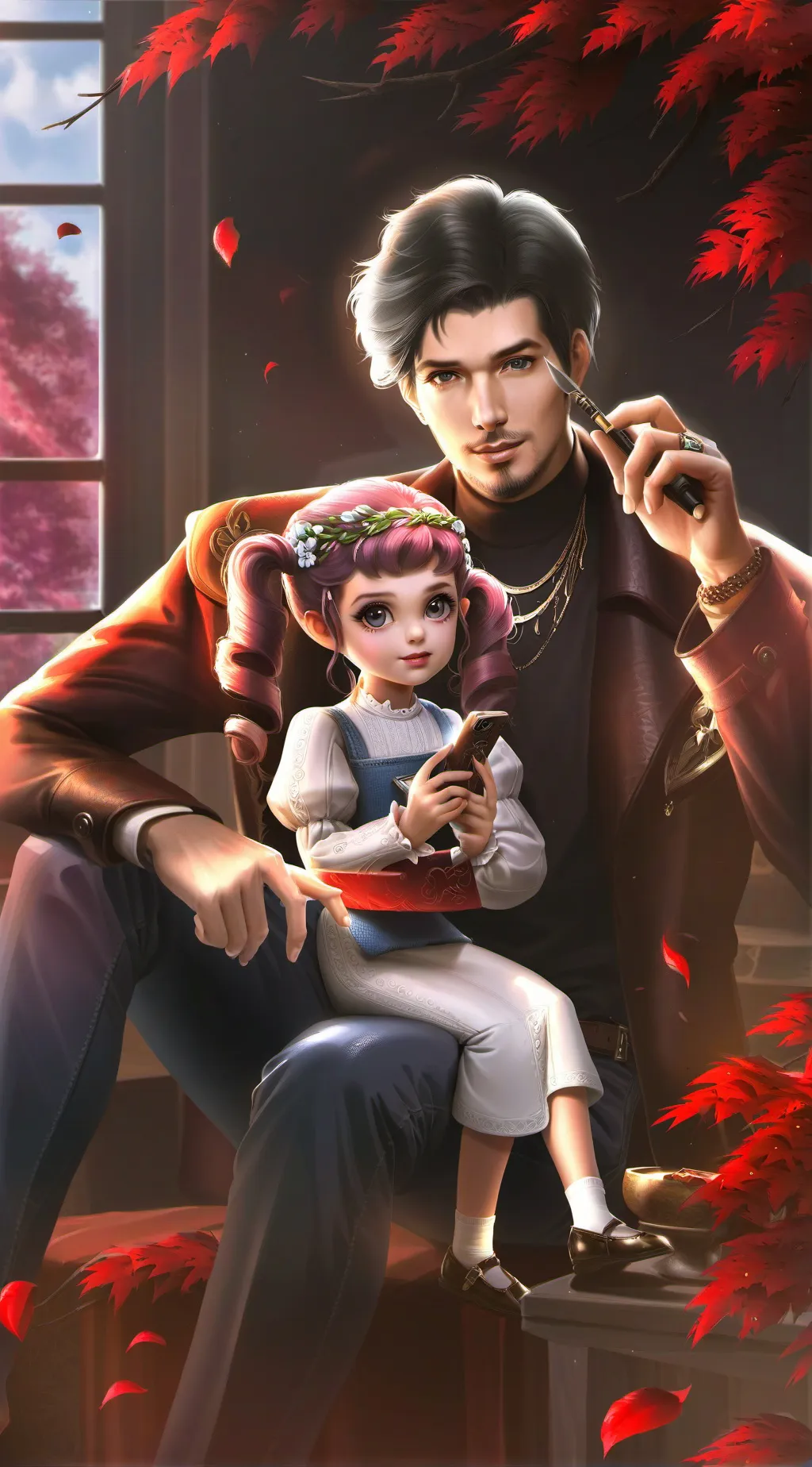 ai character: boss  background