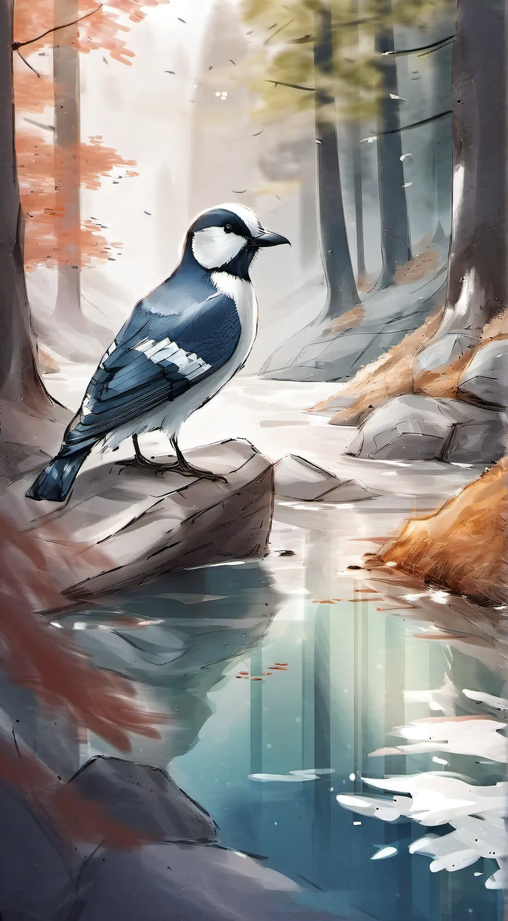 ai character: spekerwoman background