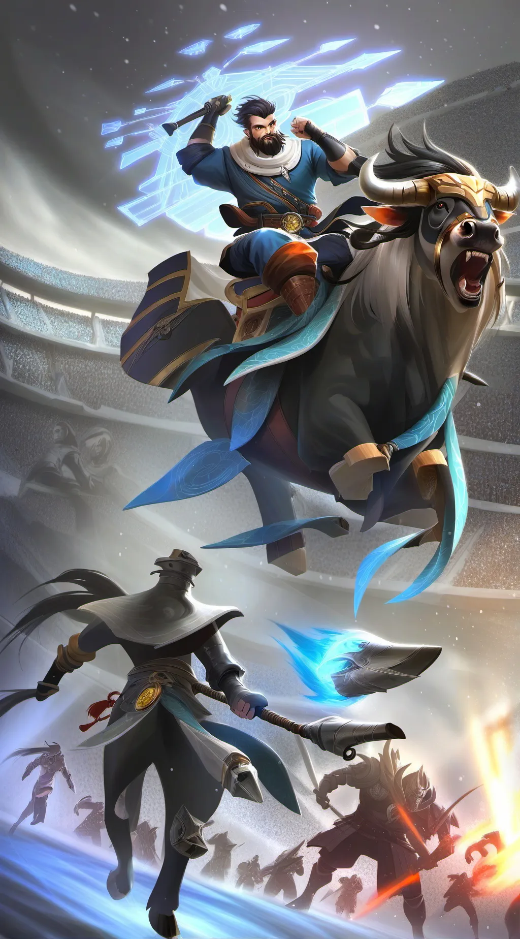 ai character: Squid Game 1&2 background