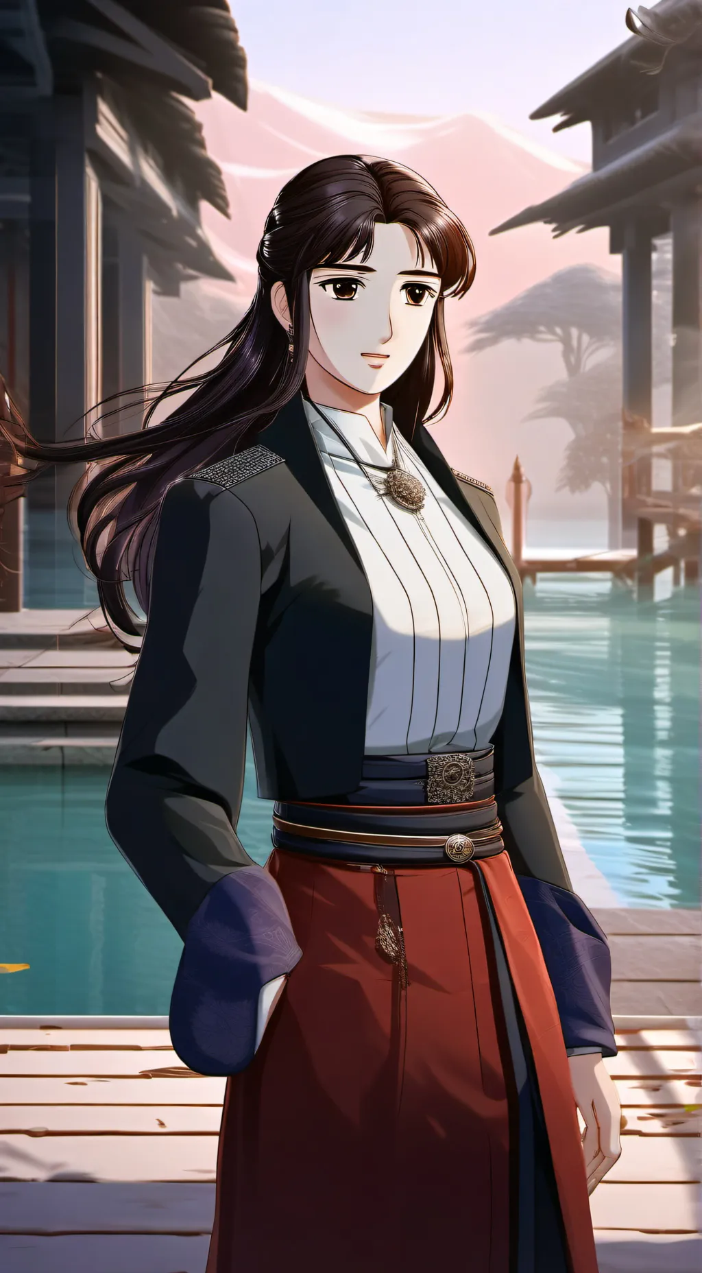 ai character: Mako Sato background