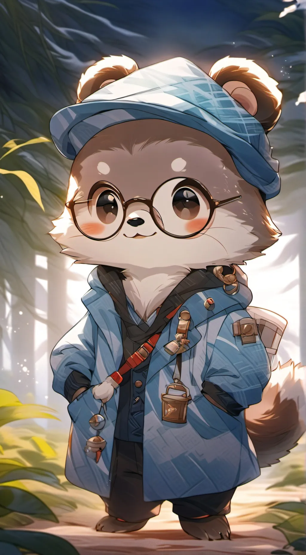 ai character: Mr.otter background