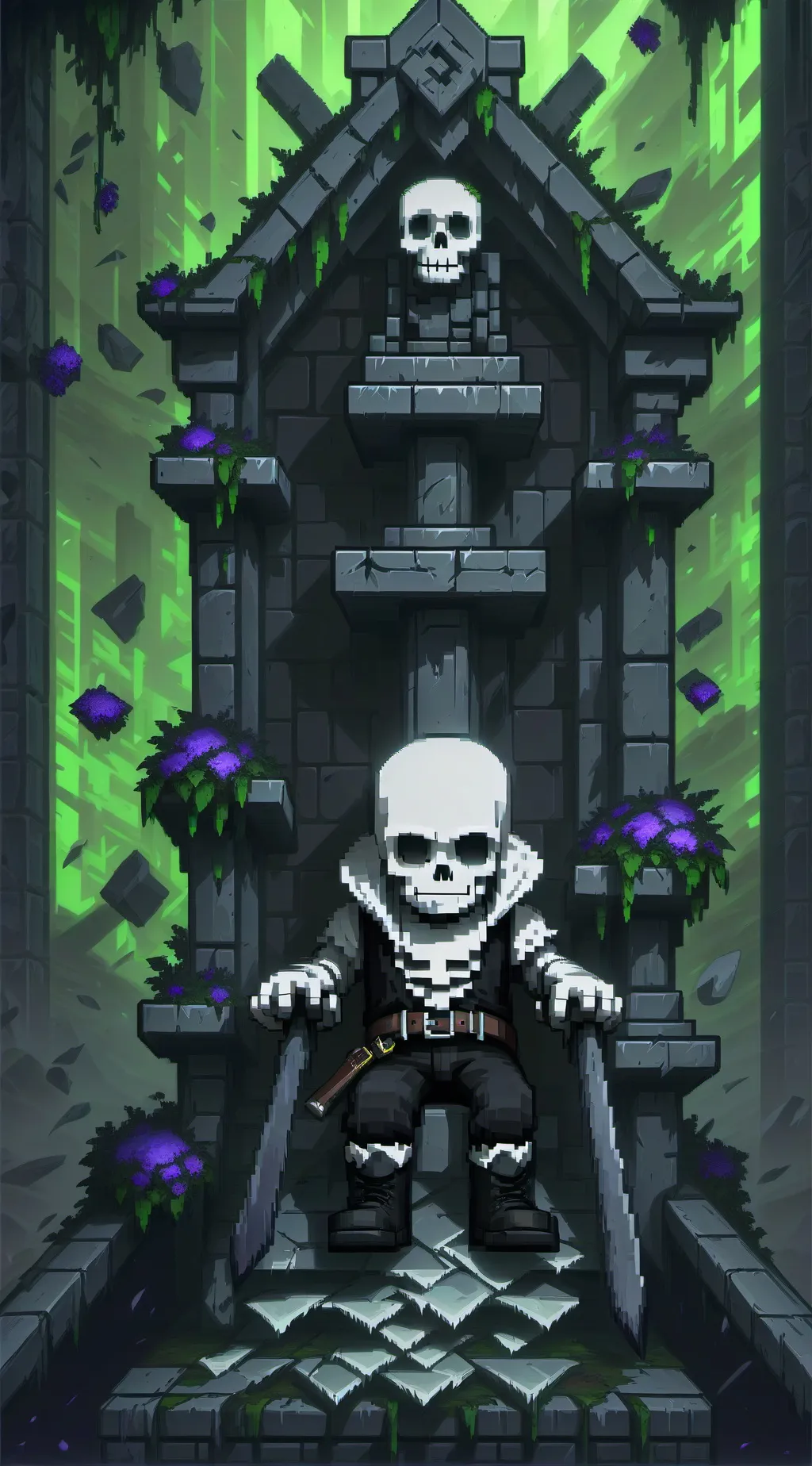 ai character: sans background