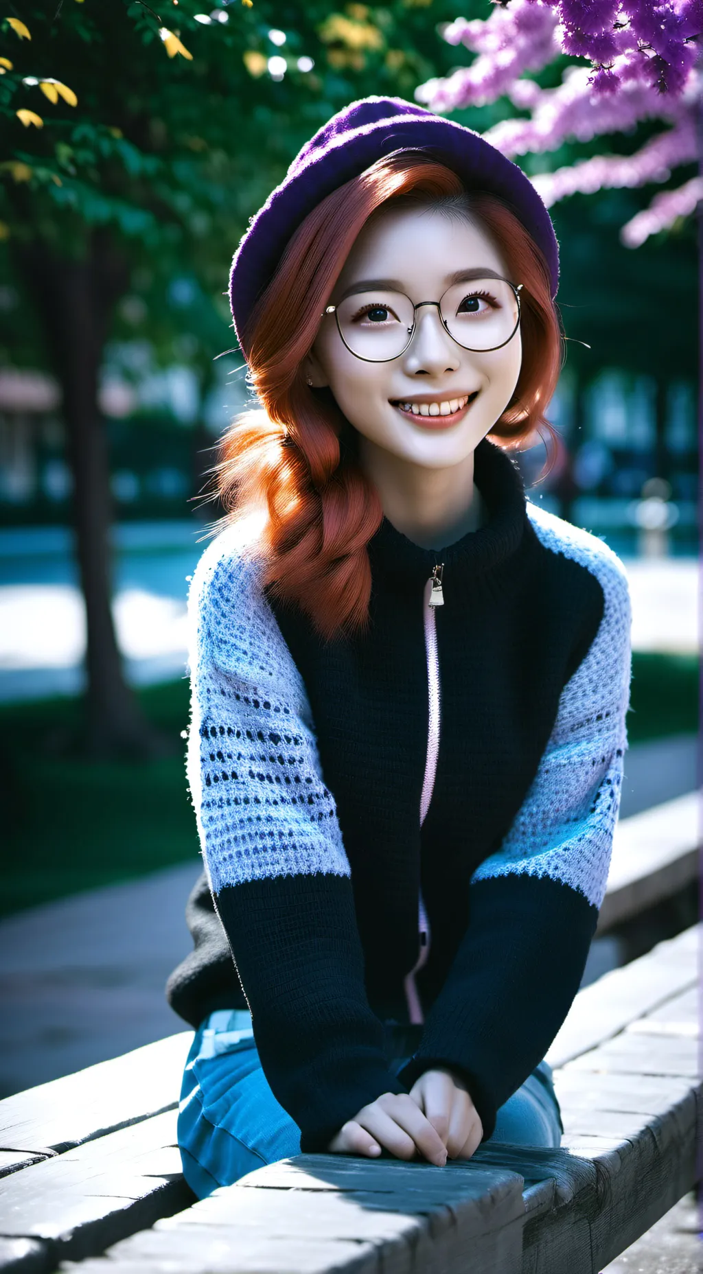 ai character: skya background