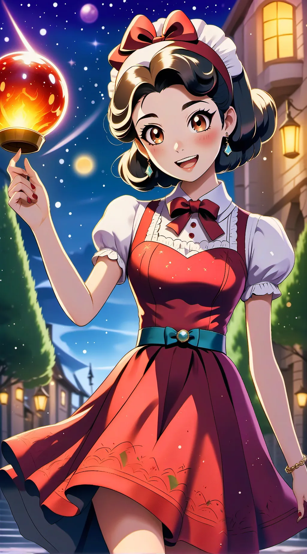 ai character: sarah background