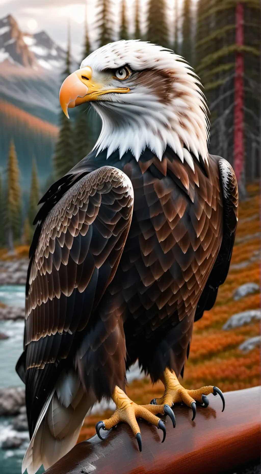 ai character: Bold As Brass background