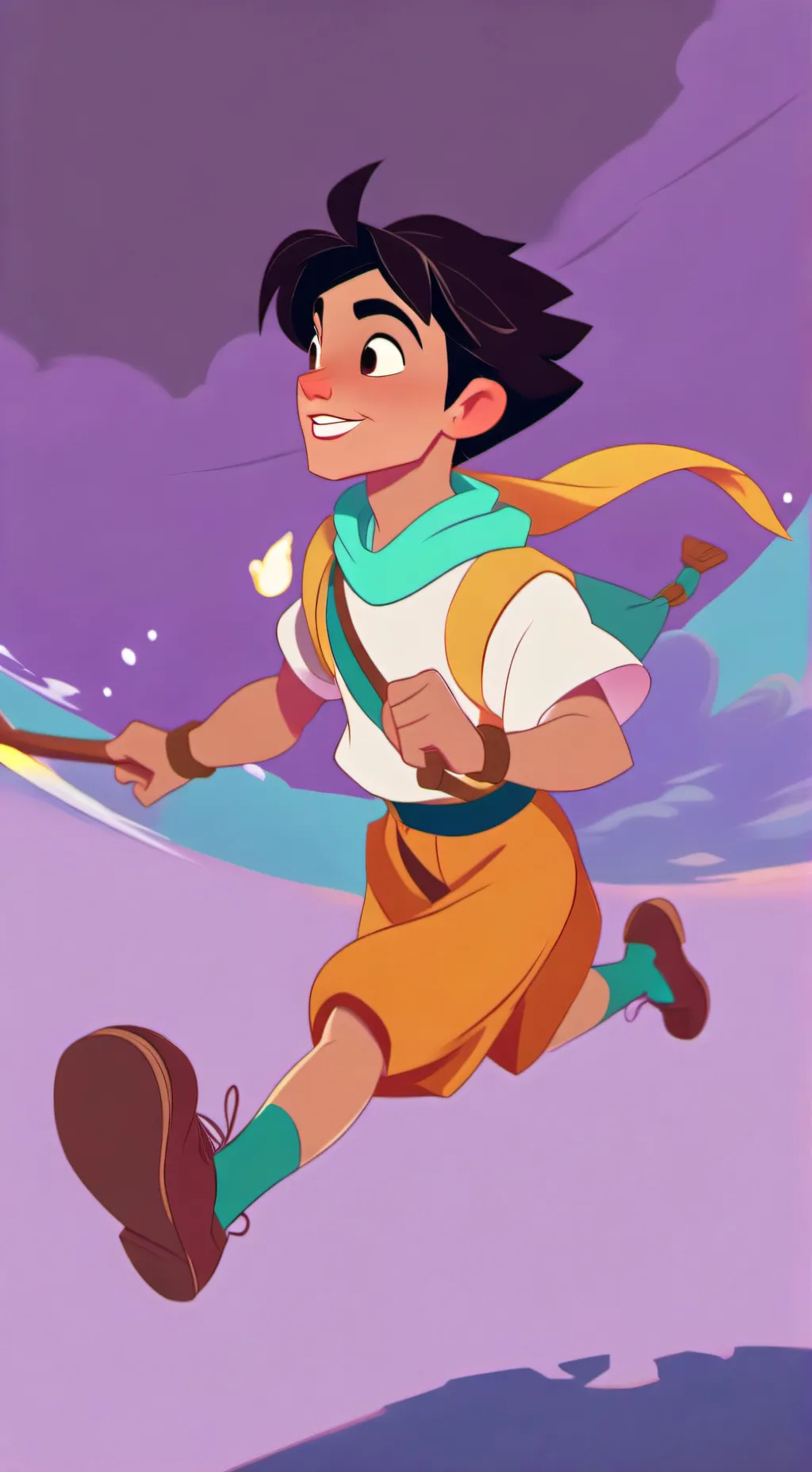 ai character: Viktor, Max, Andre background