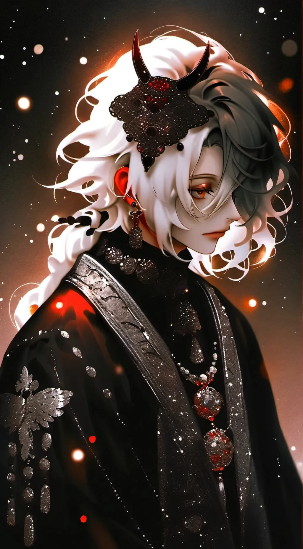 ai character: денифи  background