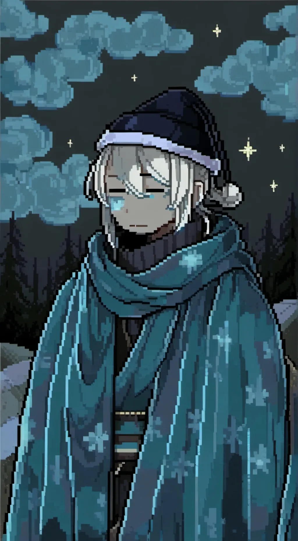 ai character: baby dandys wlrd background