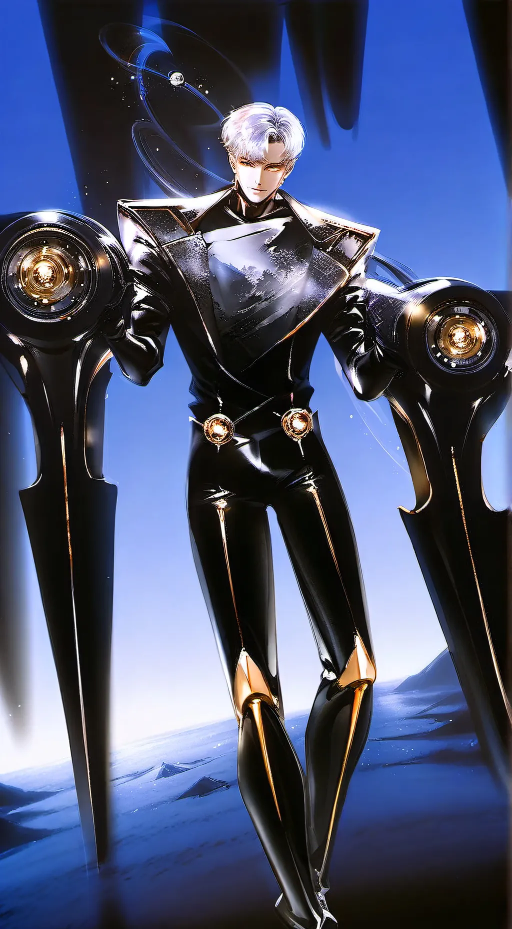 ai character: Mark background