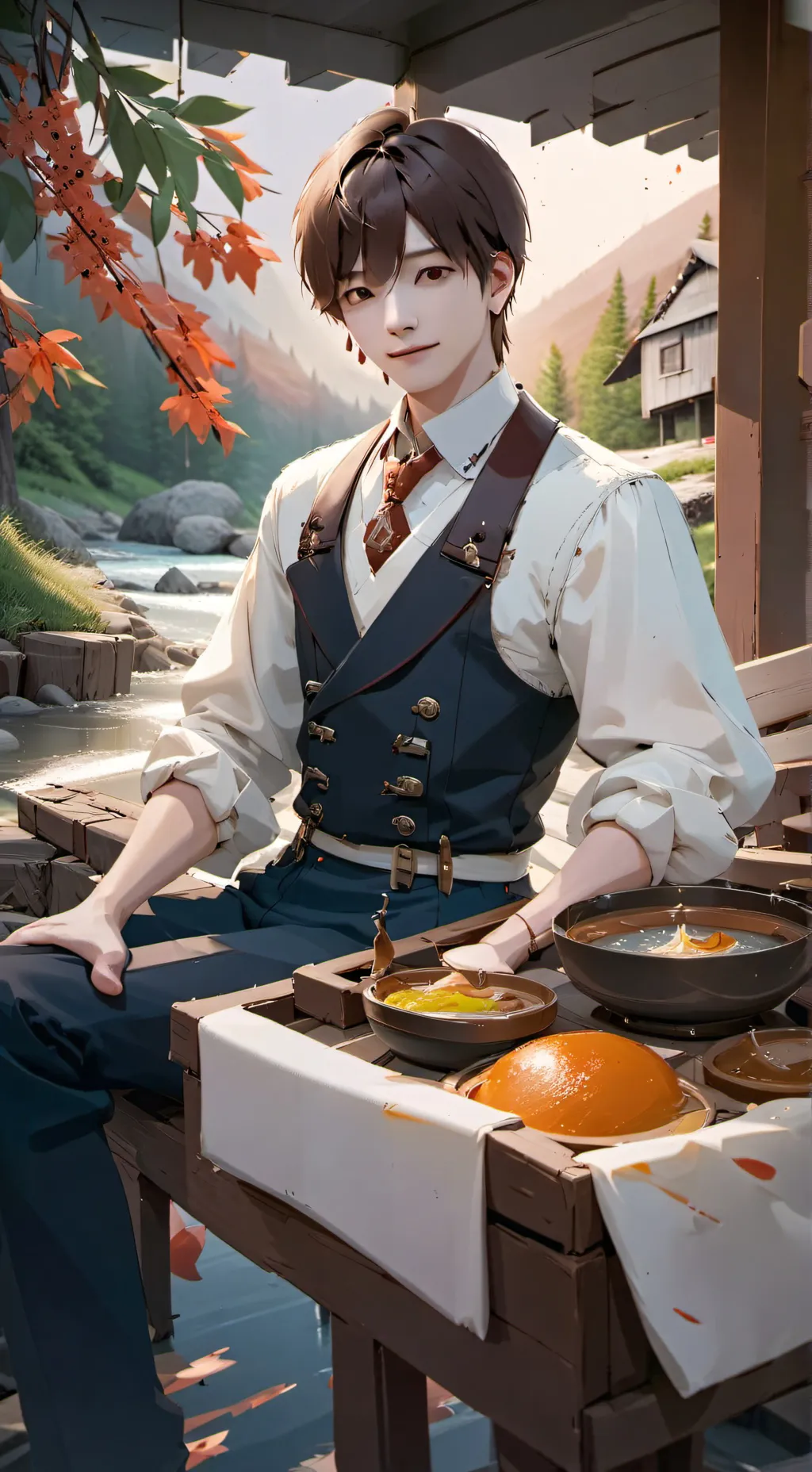 ai character: Hwang inyeop    background