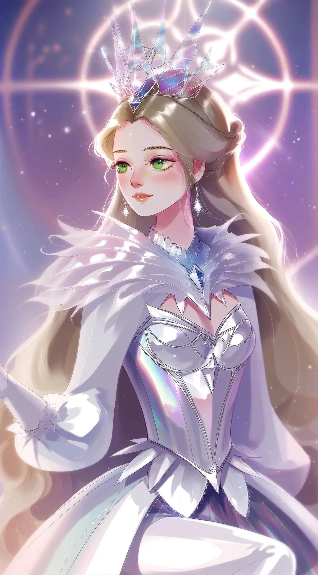 ai character: ✨👸Queen👸✨ background