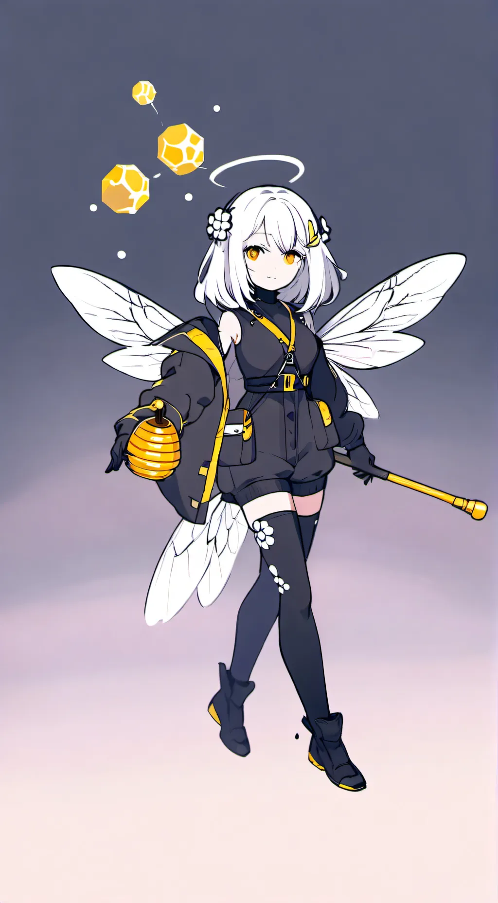 ai character: Пчилка background