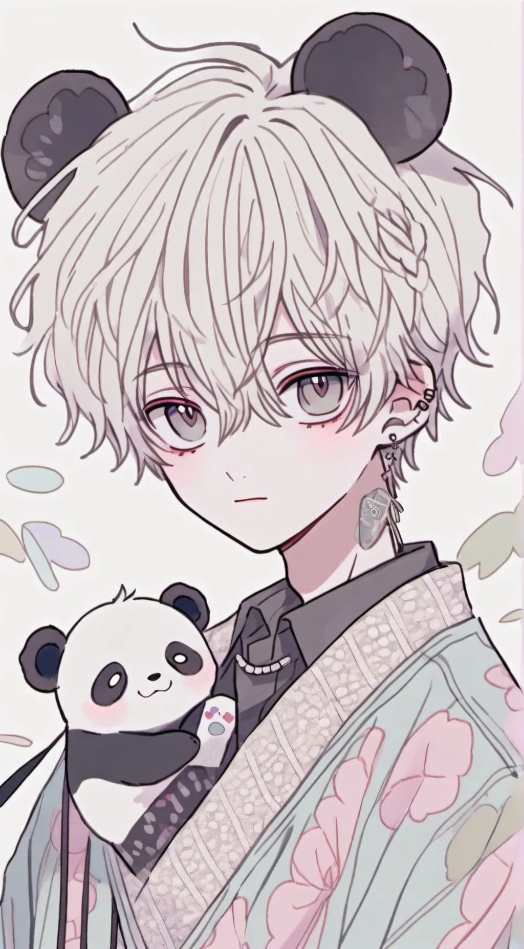 ai character: ash background