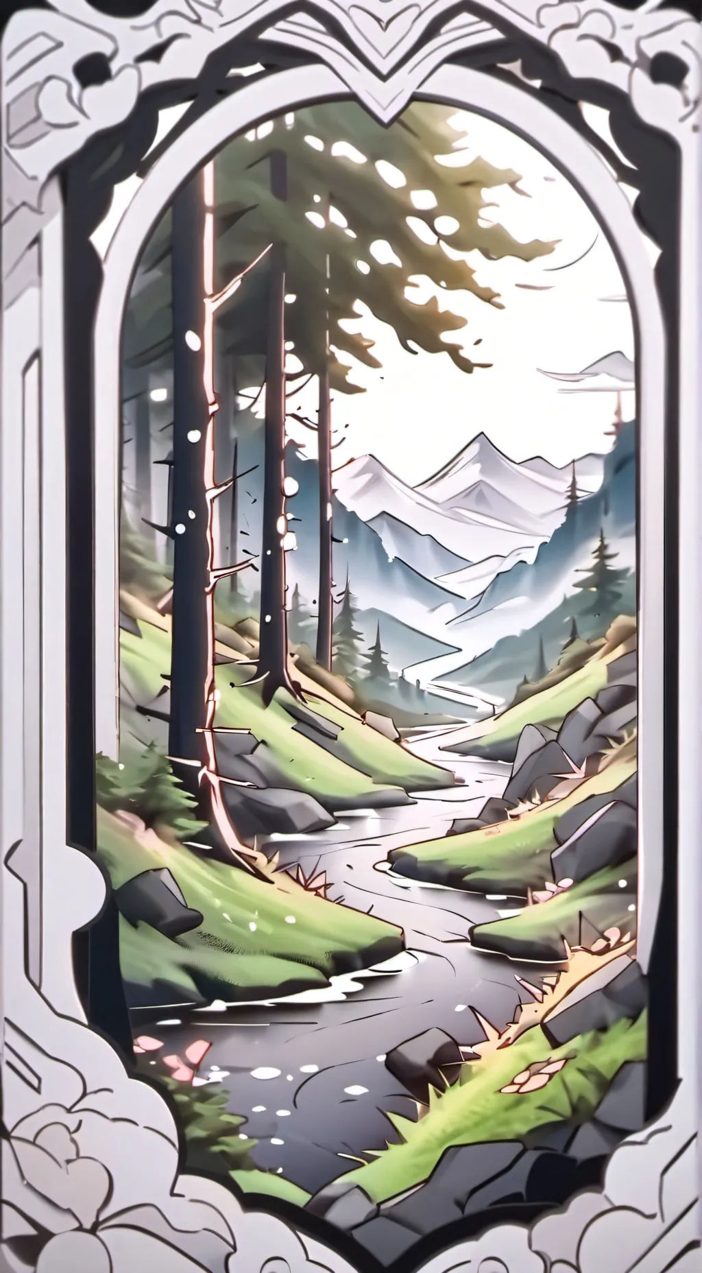 ai character: Nando  background