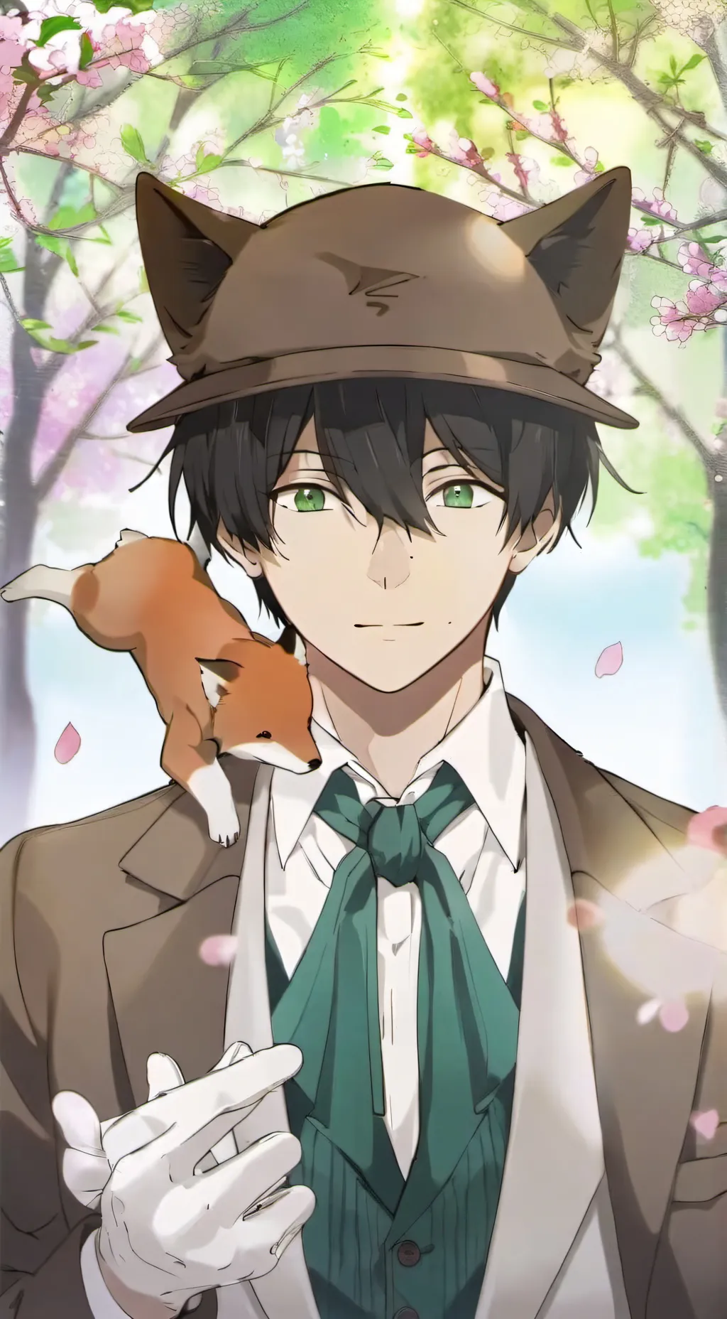 ai character: Ranpo Edogawa  background