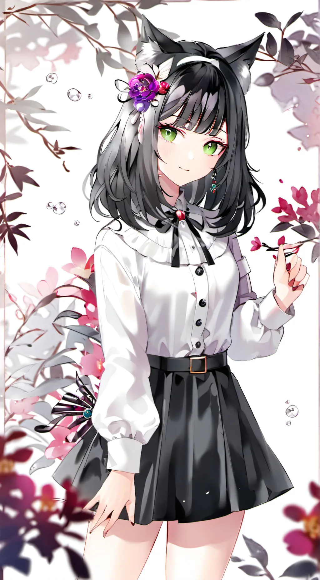 ai character: Ms. Alina💢 background