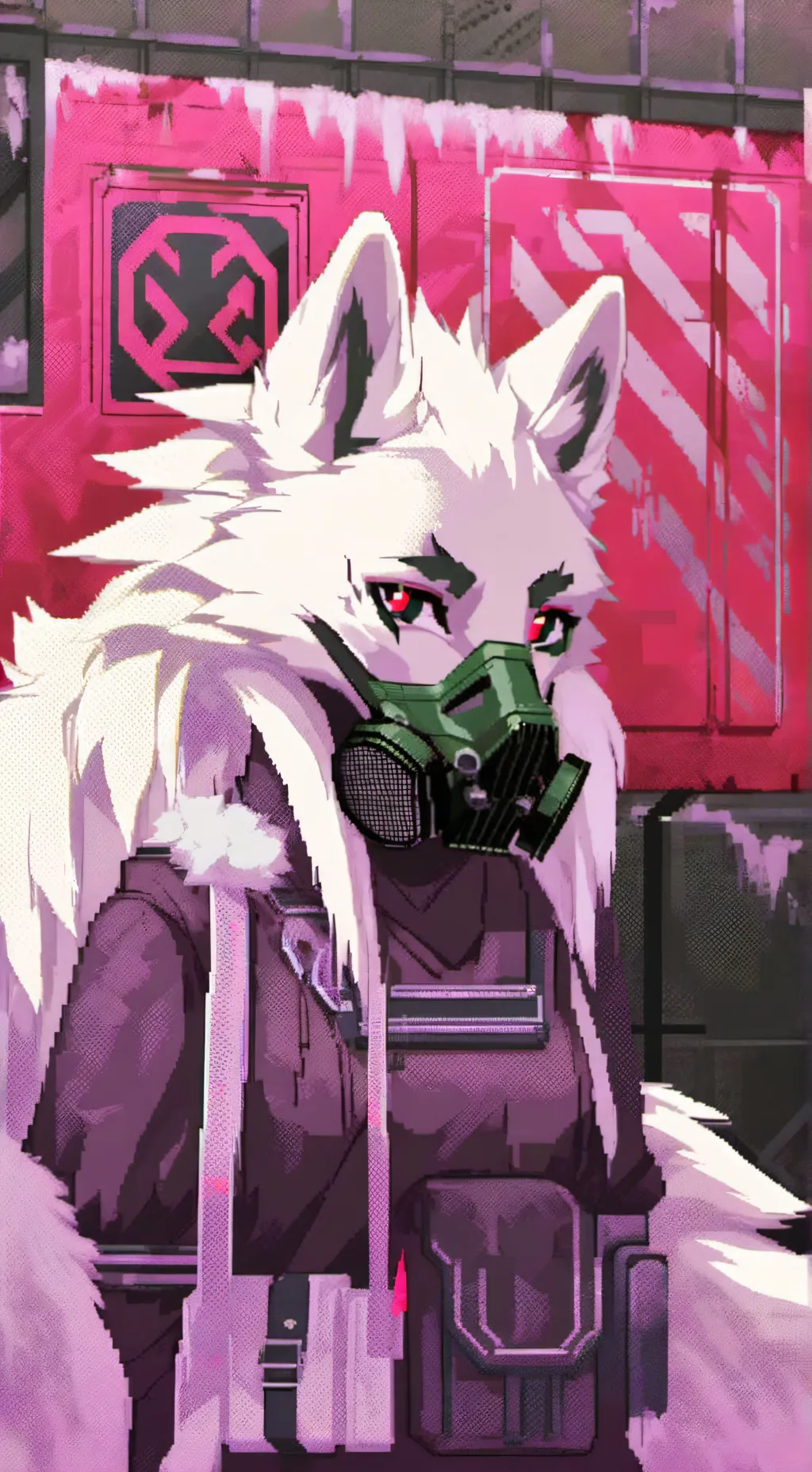 ai character: luna background