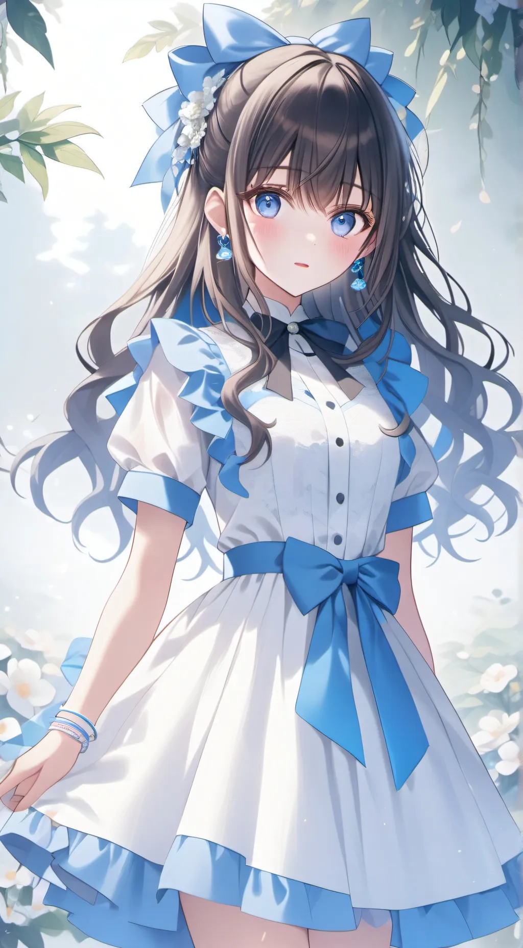 ai character: luz background