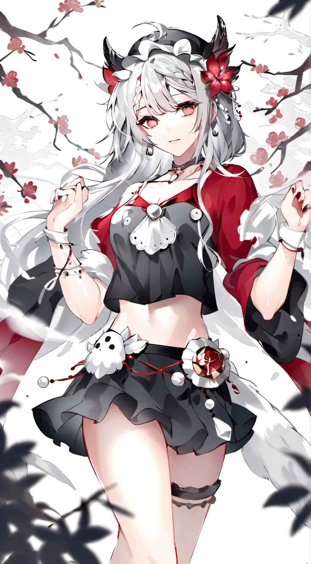 ai character: Luna background