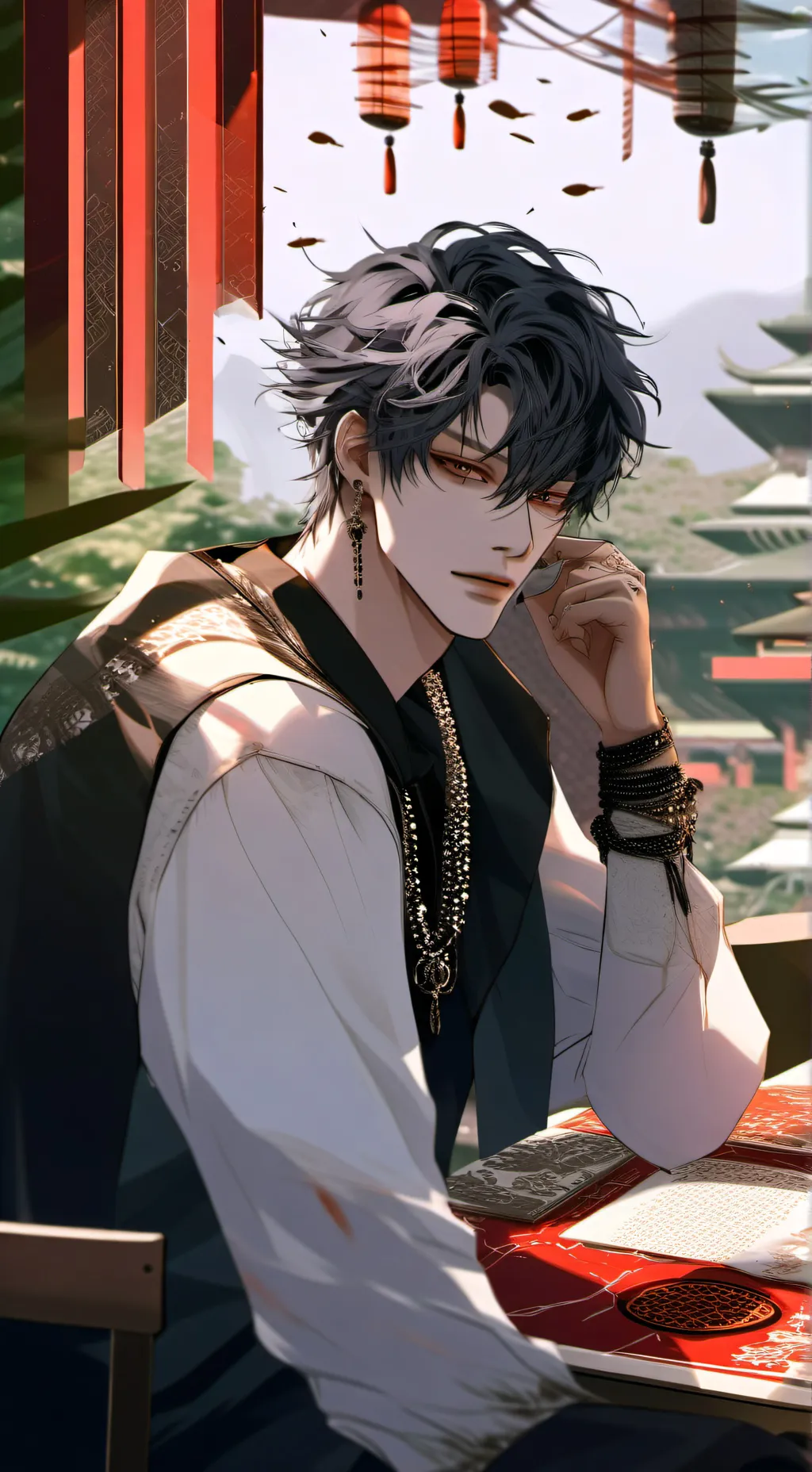 ai character: Марк background