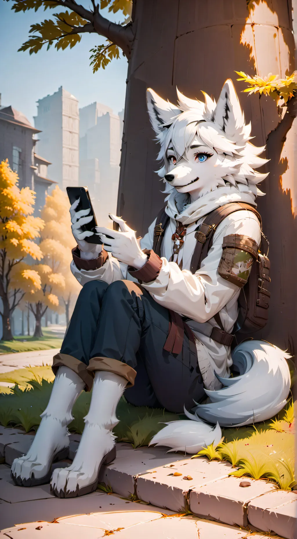 ai character: Scarlett background